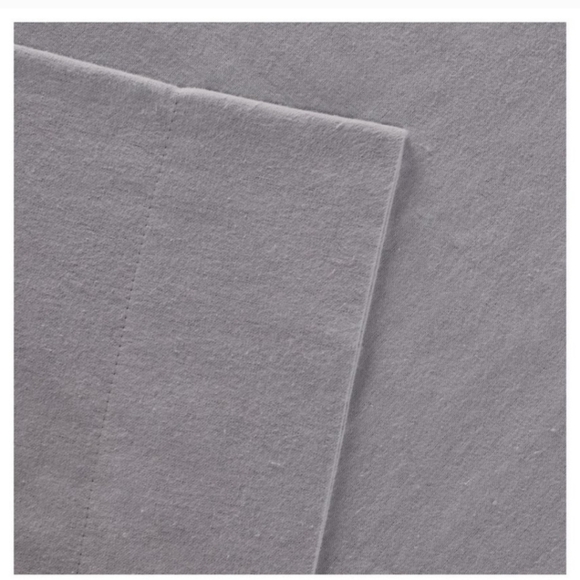 New Threshold Gray Flannel Sheet Set Queen Size - Picture 5 of 7